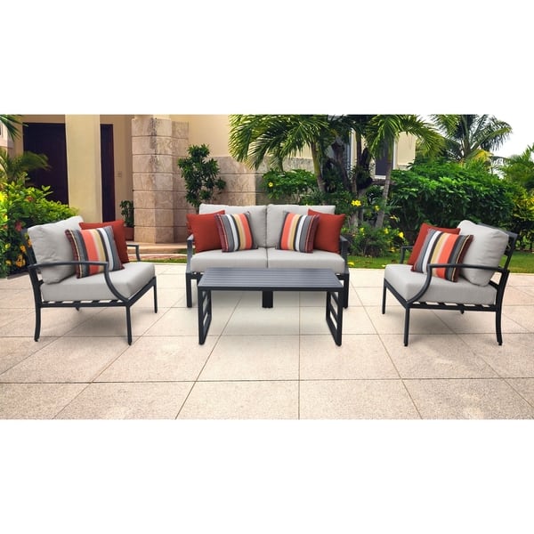 Shop Havenside Home Moresby 5 Piece Outdoor Aluminum Patio