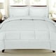 preview thumbnail 45 of 77, Sweet Home Collection Luxury Solid Bed-In-a-Bag with Sheet Set Full - Mint - 5 Piece
