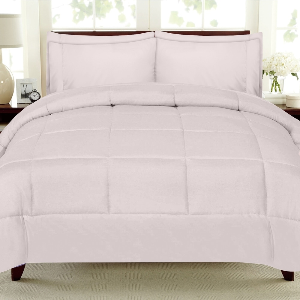 Twin/Twin Extra Long Teen Diamond Clip Dot Comforter Set White - Makers  Collective