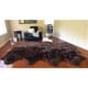 preview thumbnail 38 of 98, Silver Orchid Nansen Luxurious Faux Sheepskin Pelt Shag Rug