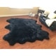 preview thumbnail 12 of 98, Silver Orchid Nansen Luxurious Faux Sheepskin Pelt Shag Rug