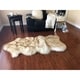preview thumbnail 45 of 98, Silver Orchid Nansen Luxurious Faux Sheepskin Pelt Shag Rug