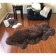 preview thumbnail 32 of 98, Silver Orchid Nansen Luxurious Faux Sheepskin Pelt Shag Rug