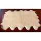 preview thumbnail 62 of 98, Silver Orchid Nansen Luxurious Faux Sheepskin Pelt Shag Rug