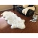 preview thumbnail 89 of 98, Silver Orchid Nansen Luxurious Faux Sheepskin Pelt Shag Rug