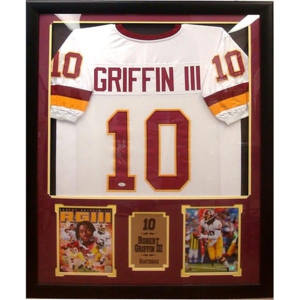 Joe Theismann Autographed and Framed Washington Redskins Jersey