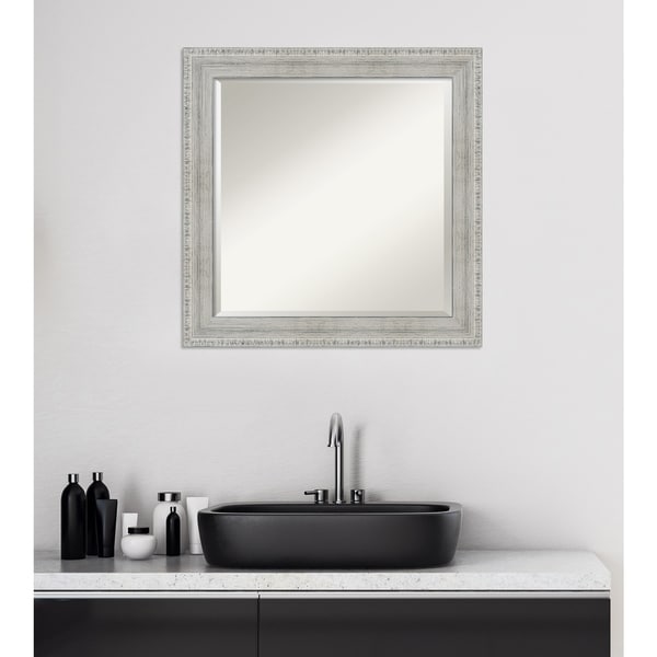 white wash mirror