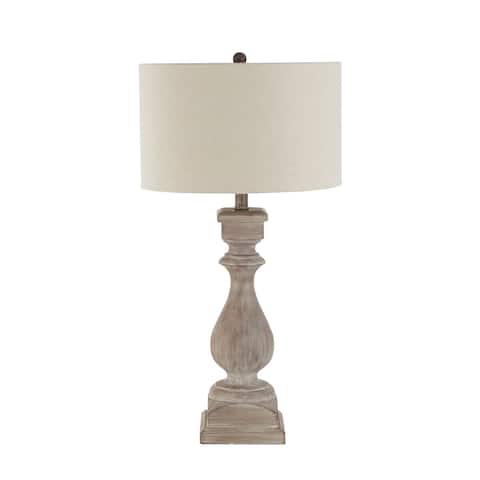 Table Lamps Find Great Lamp Shades Deals Ping At Hillebrand Turned Table Lamp With Linen Shade