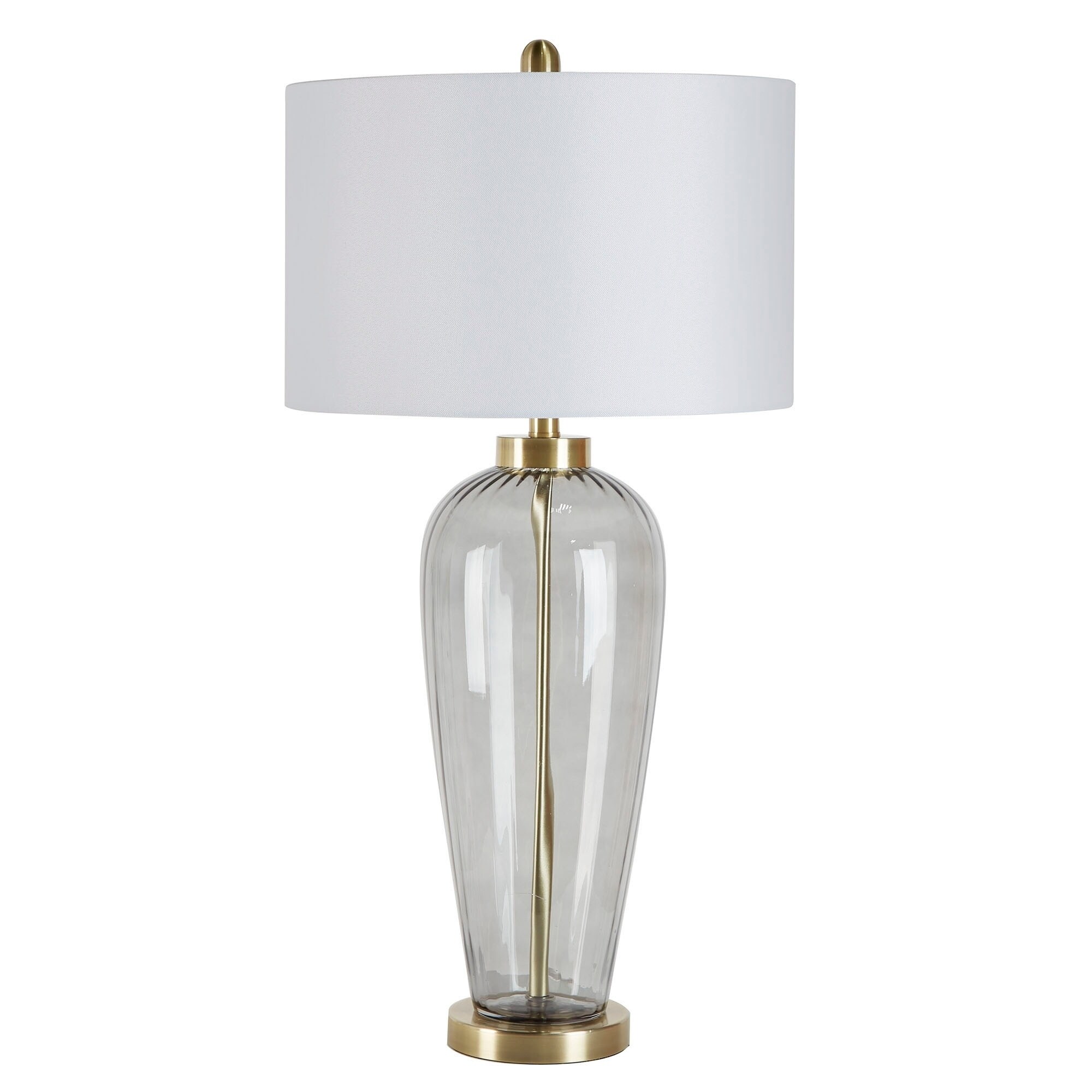 glass urn table lamp