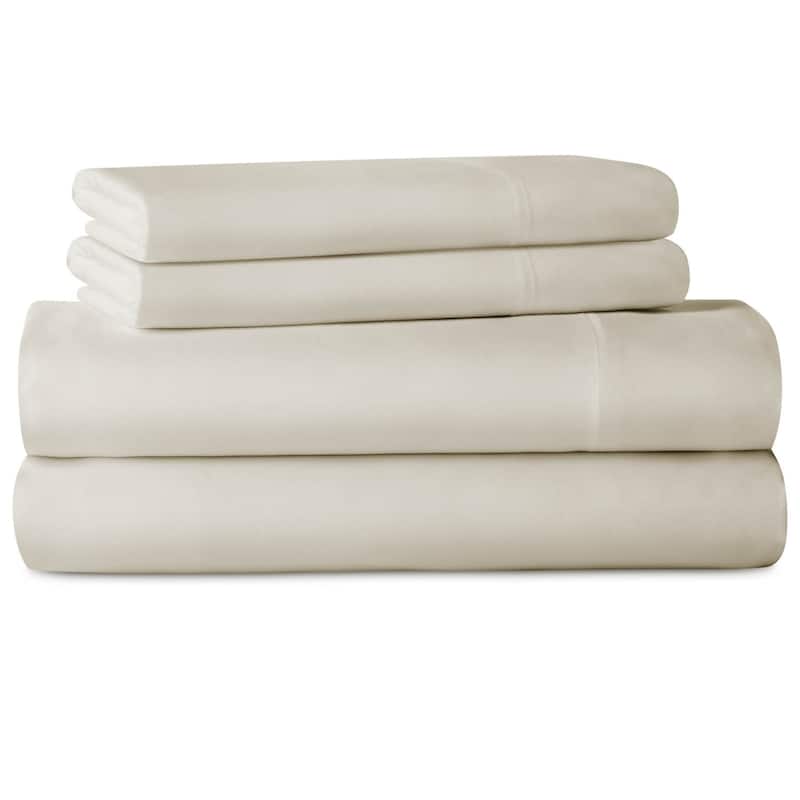 LUCID Comfort Collection Split King Rayon from Bamboo Sheet Set
