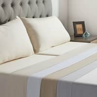 LUCID 10-inch Queen-size Gel Memory Foam Mattress with Tencel Sheet Set -  Bed Bath & Beyond - 14414184