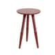 preview thumbnail 4 of 7, Silverwood Allison Round Accent Table with Detailed Legs