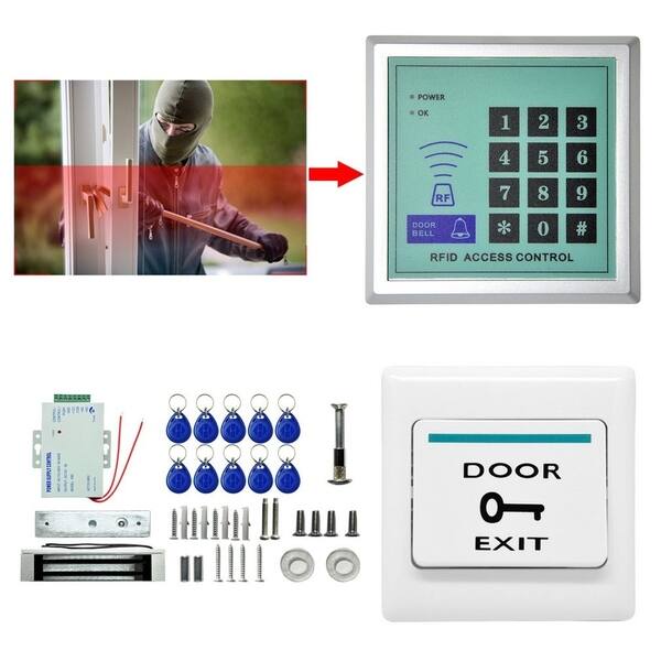Shop 620lbs Electric Door Lock Magnetic Access Control Fobs