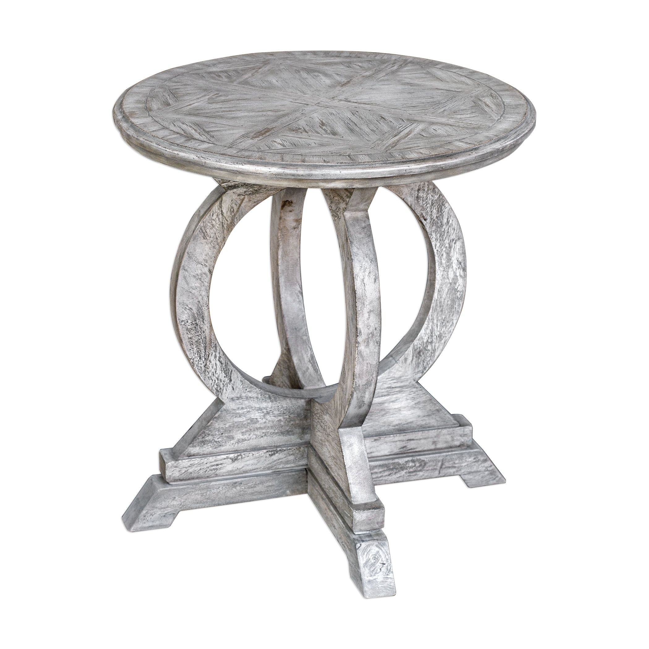 Shop Uttermost Maiva White Accent Table Overstock 27296882