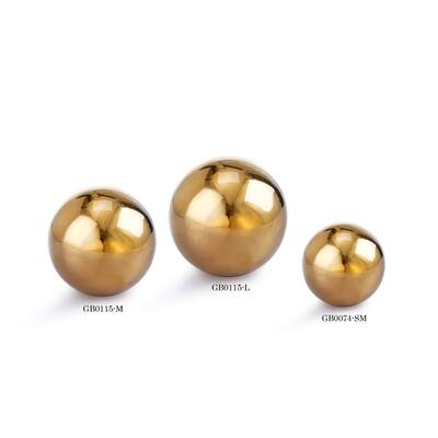 Buy Decorative Balls Gold Chrome Finish Accent Pieces Online At