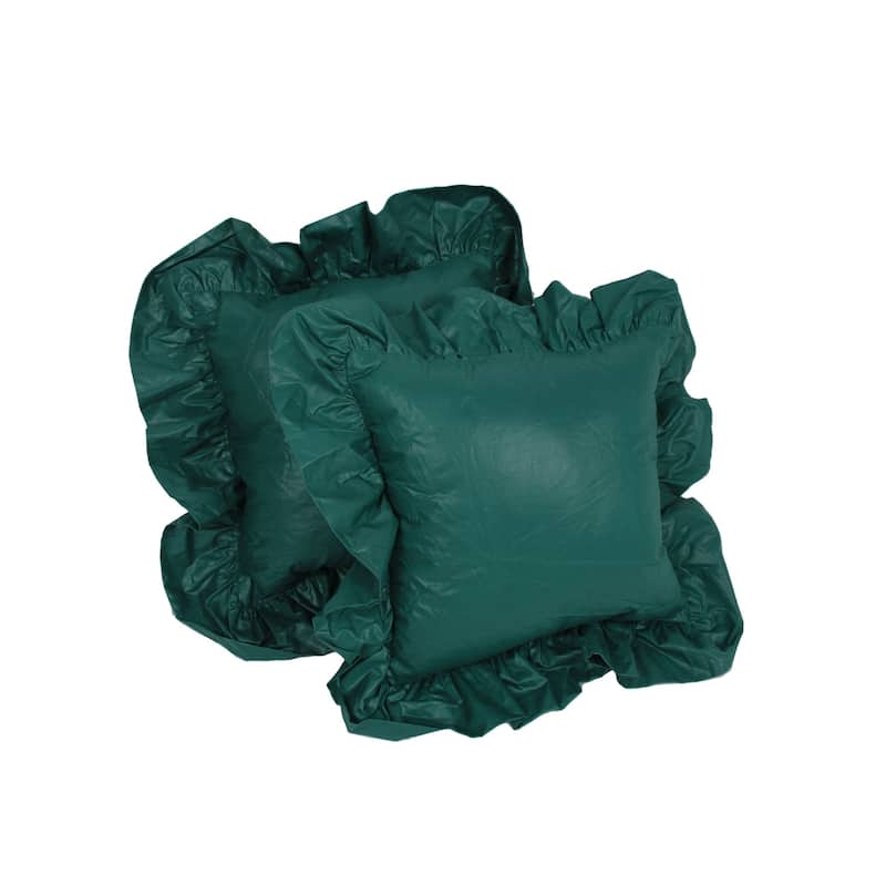 Blazing Needles Chintz 14-inch Throw Pillow (Set of 2)