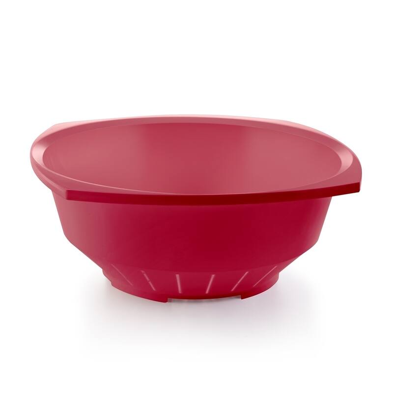 YBM Home 10 In. Square Deep Plastic Colander for Pasta, Vegetables