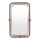 preview thumbnail 2 of 2, Bevin Metal Wall Mirror - Antique Bronze/Pewter - A/N