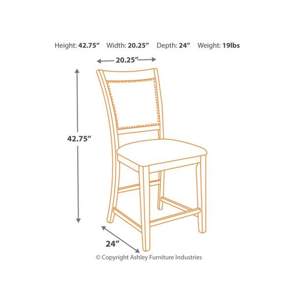 Collenburg Counter Height Bar Stool Set of 2 Dark Brown Counter Height Bed Bath & Beyond