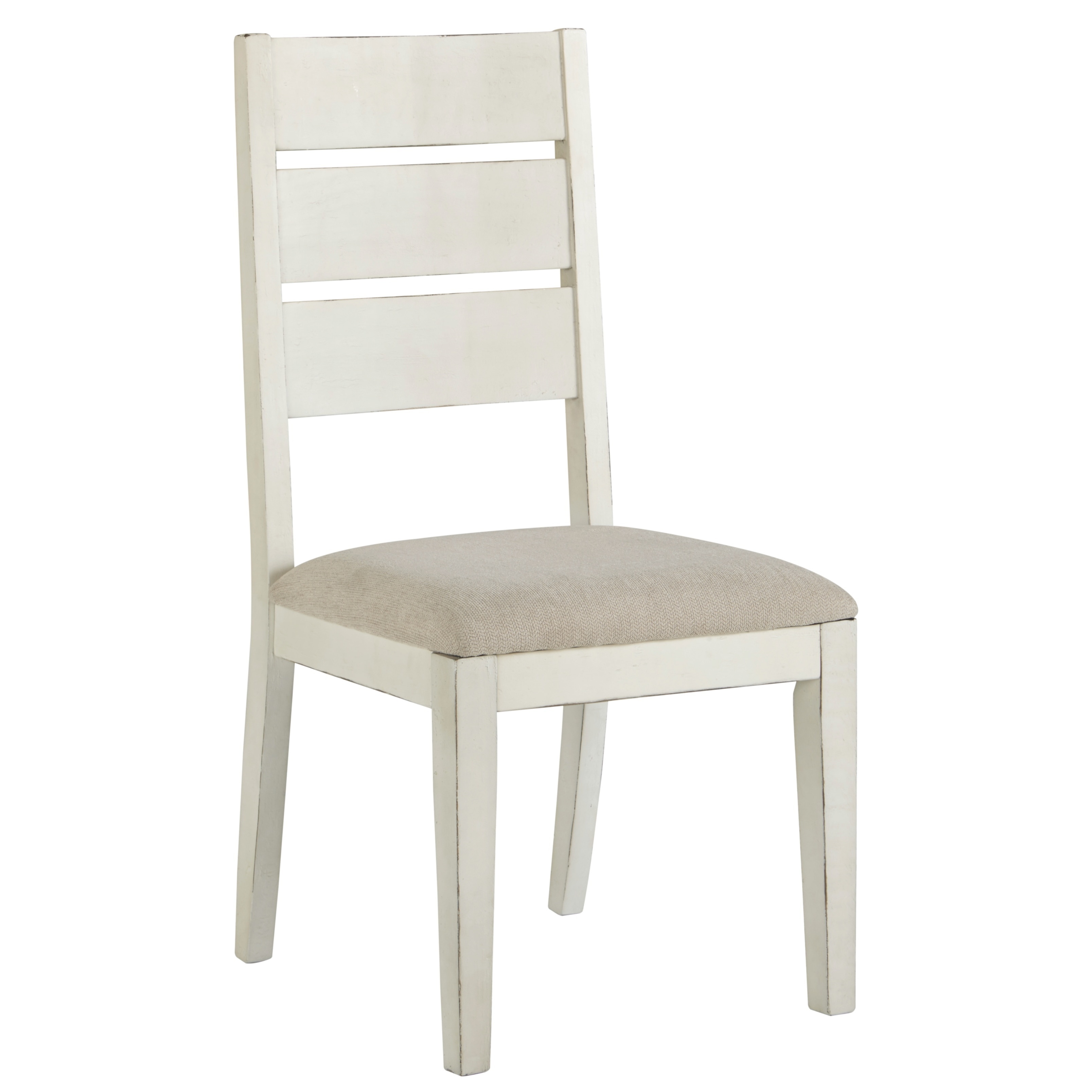 Grindleburg Antique White Dining Chair with Light Grey Antiq