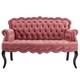 preview thumbnail 3 of 18, Gracewood Hollow Sahakduk Button-tufted Velvet Loveseat Settee