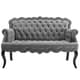 preview thumbnail 8 of 18, Gracewood Hollow Sahakduk Button-tufted Velvet Loveseat Settee