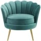 preview thumbnail 16 of 14, Silver Orchid Gruning Velvet Accent Armchair