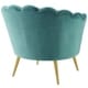 preview thumbnail 15 of 14, Silver Orchid Gruning Velvet Accent Armchair