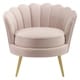 preview thumbnail 12 of 14, Silver Orchid Gruning Velvet Accent Armchair