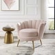 preview thumbnail 13 of 14, Silver Orchid Gruning Velvet Accent Armchair