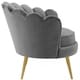preview thumbnail 2 of 14, Silver Orchid Gruning Velvet Accent Armchair