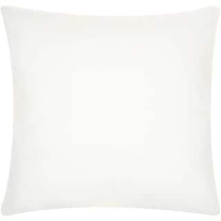 Nourison White Polyester Pillow Insert