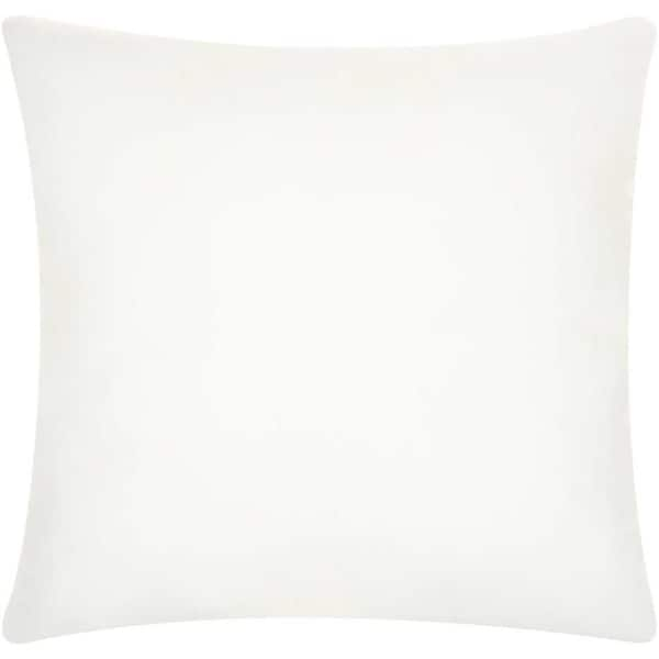 Nestl Throw Pillow Inserts Square Pillow Cushion, Decorative Pillow Insert, 24 inch x 24 inch, Pack of 4, Size: 24 x 24, White