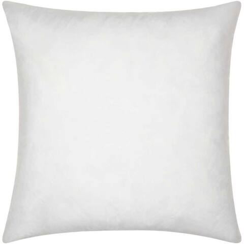 Nourison White Down-filled Cotton Pillow Insert