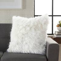 Buy White Faux Fur Throw Pillows Online At Overstock Our Best Decorative Accessories Deals