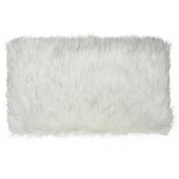 fluffy pillows white
