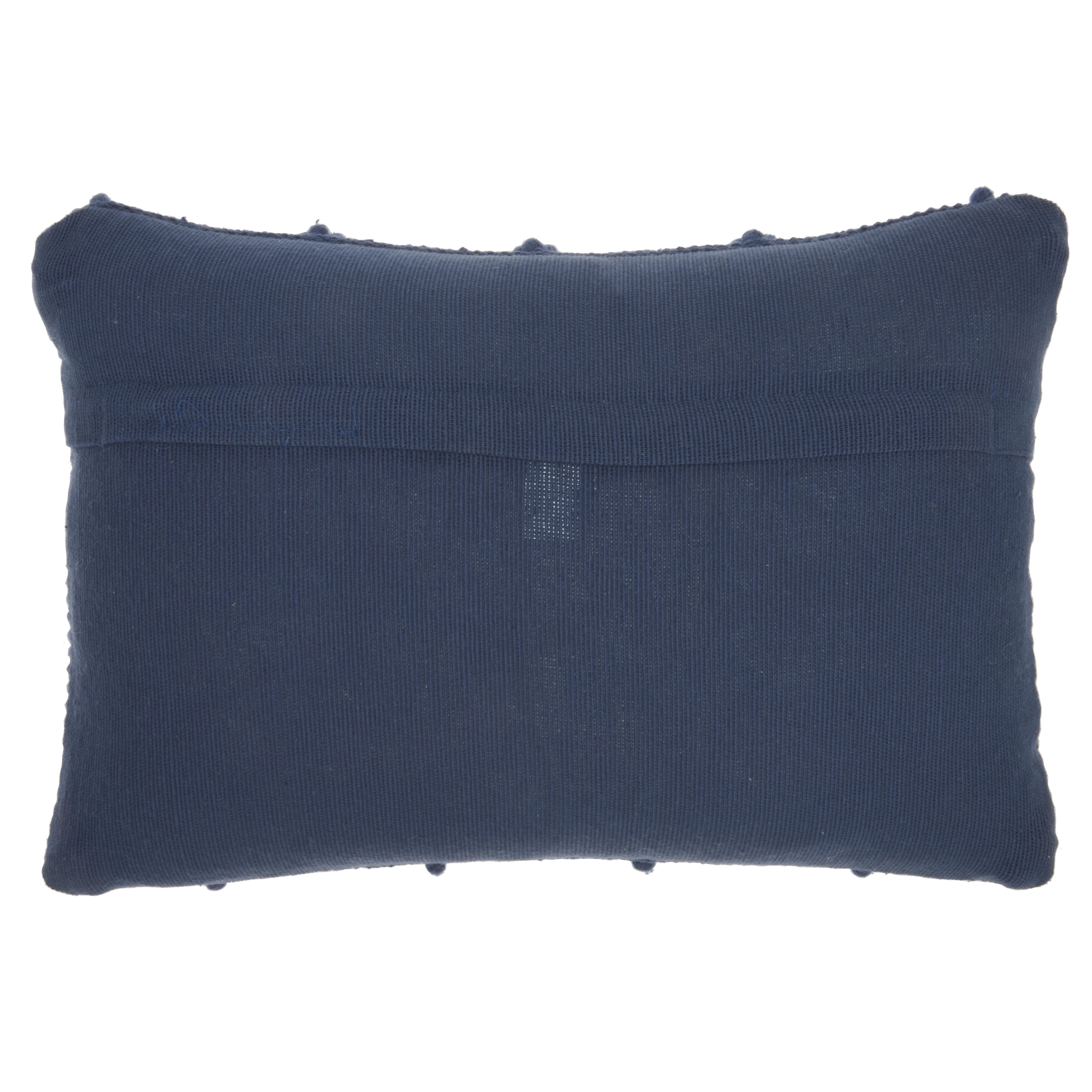 Better Homes & Gardens Feather Filled Velvet Square & Round Decorative Throw Pillows, Indigo & Gray, 2 Piece Set, Size: 20\ x 20\