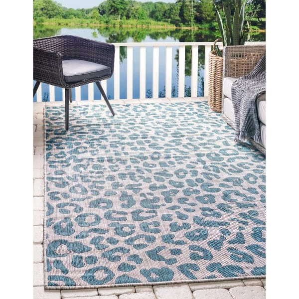 Shop Cordova Leopard Outdoor Rug By Havenside Home On Sale Overstock 27316693