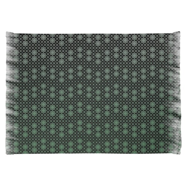 Katelyn Elizabeth Green Ombre Lattice Chenille Rug