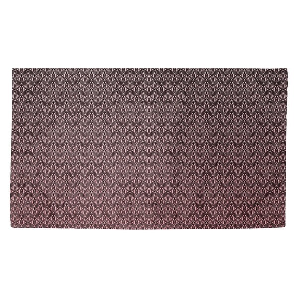 Katelyn Elizabeth Pink Ombre Art Deco Dobby Rug