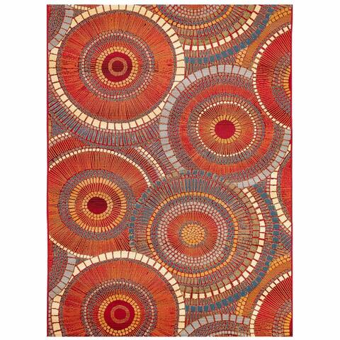 Liora Manne Marina Circles Indoor/Outdoor Area Rug