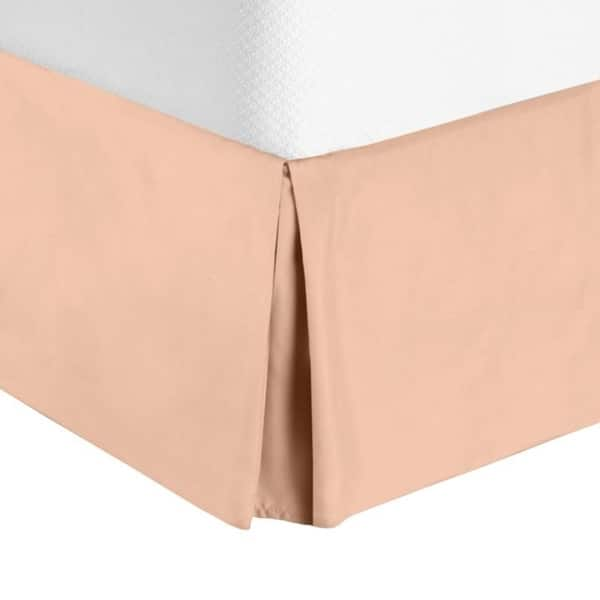 Nestl Bedding Luxury Pleated Queen Size Bed Skirt 14 Drop Overstock 27321462