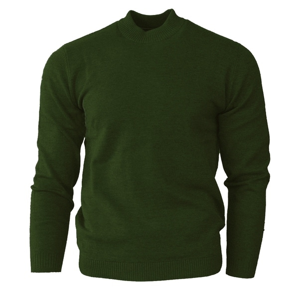 mens mock turtleneck sweater