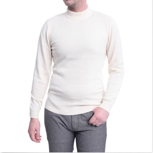 mens mock turtleneck long sleeve shirt