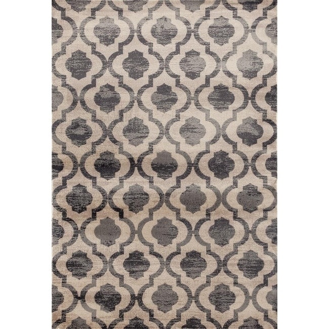 1672 Gray 8 x 10 Area Rug - 7'10" x 10'