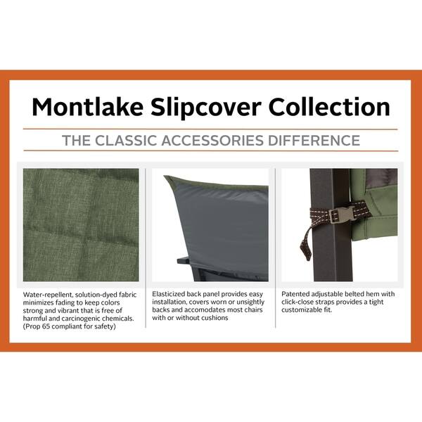 Montlake Fadesafe Patio Chaise Lounge Slipcover By Clic Montlake Fadesafe Patio Chaise