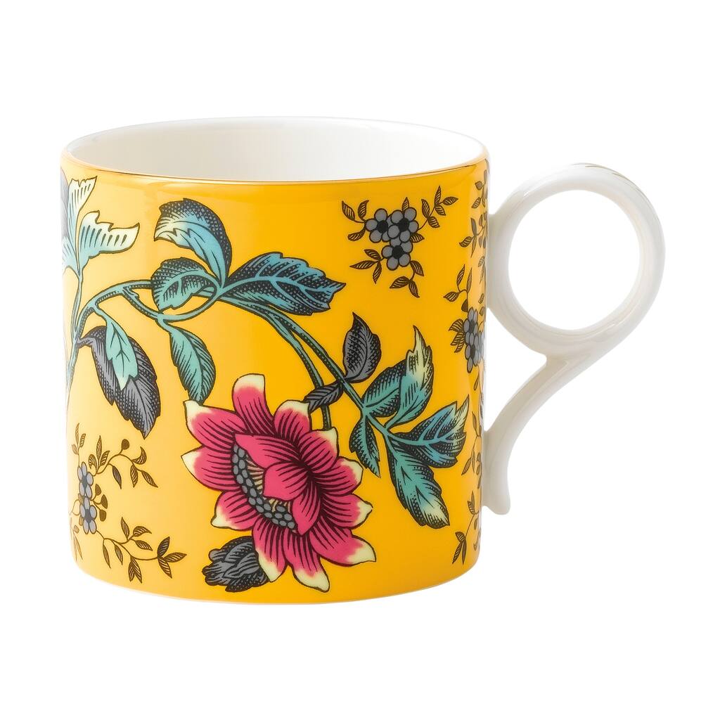 Wedgwood Wonderlust Yellow Tonquin Fine Bone China Mug