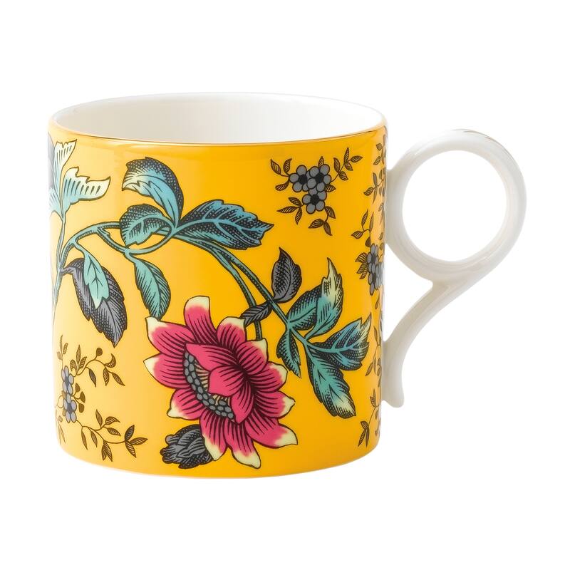 Wedgwood Wonderlust Yellow Tonquin Fine Bone China Mug