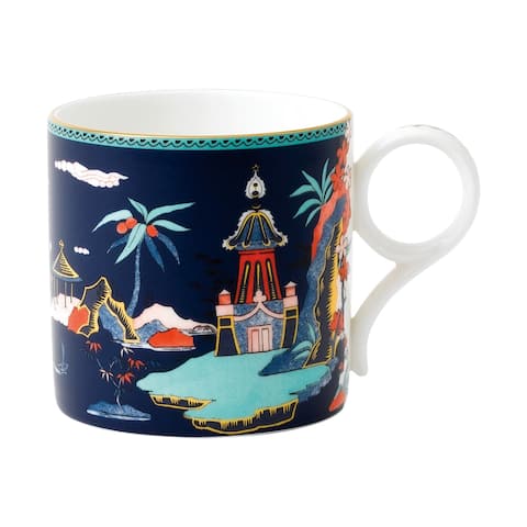Wedgwood Wonderlust Blue Pagoda Fine Bone China Mug