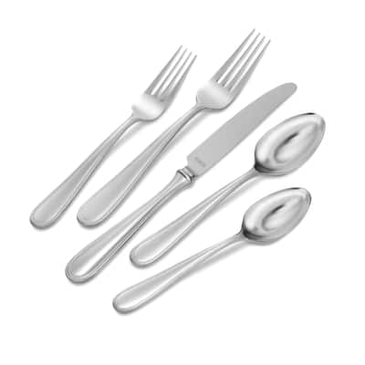 Vera Infinity 5-piece Metal Flatware Set